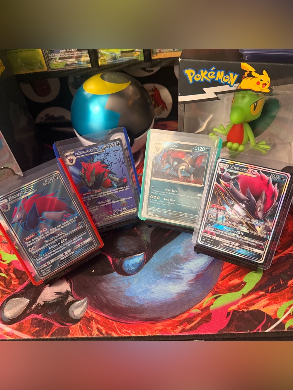 Pokemon Zoroark GX Card Lot - Red Blue Black Green